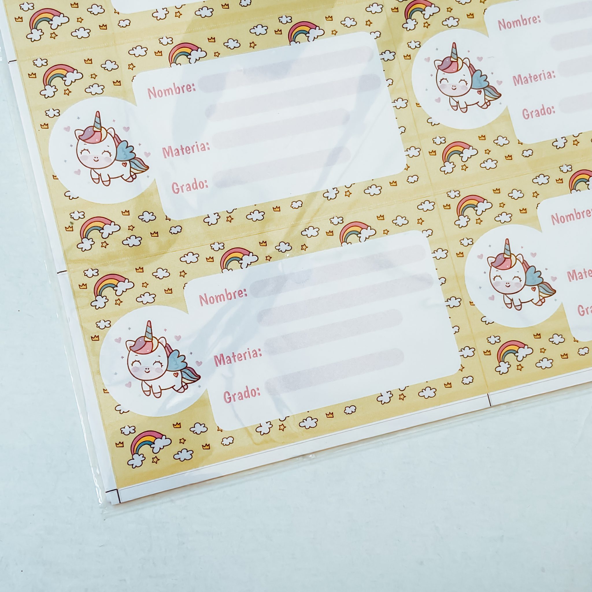 Viñetas para rotular cuadernos - Diseñarte