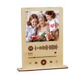 Portarretrato con Canción en MDF 5.5x8"