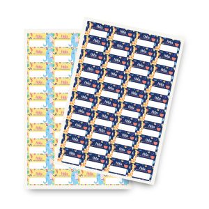 Viñetas para rotular cuadernos