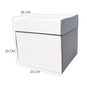 Caja tipo Cubo 25cm